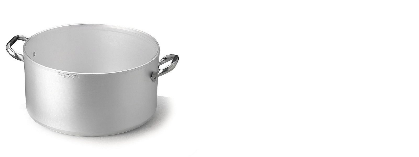 Aluminium Kittel gryta Låg 5 mm Agnelli  - 3