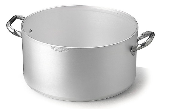 Aluminium Kittel gryta Låg 5 mm Agnelli  - 10