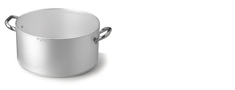 Aluminium Kittel gryta Låg 5 mm Agnelli  - 4