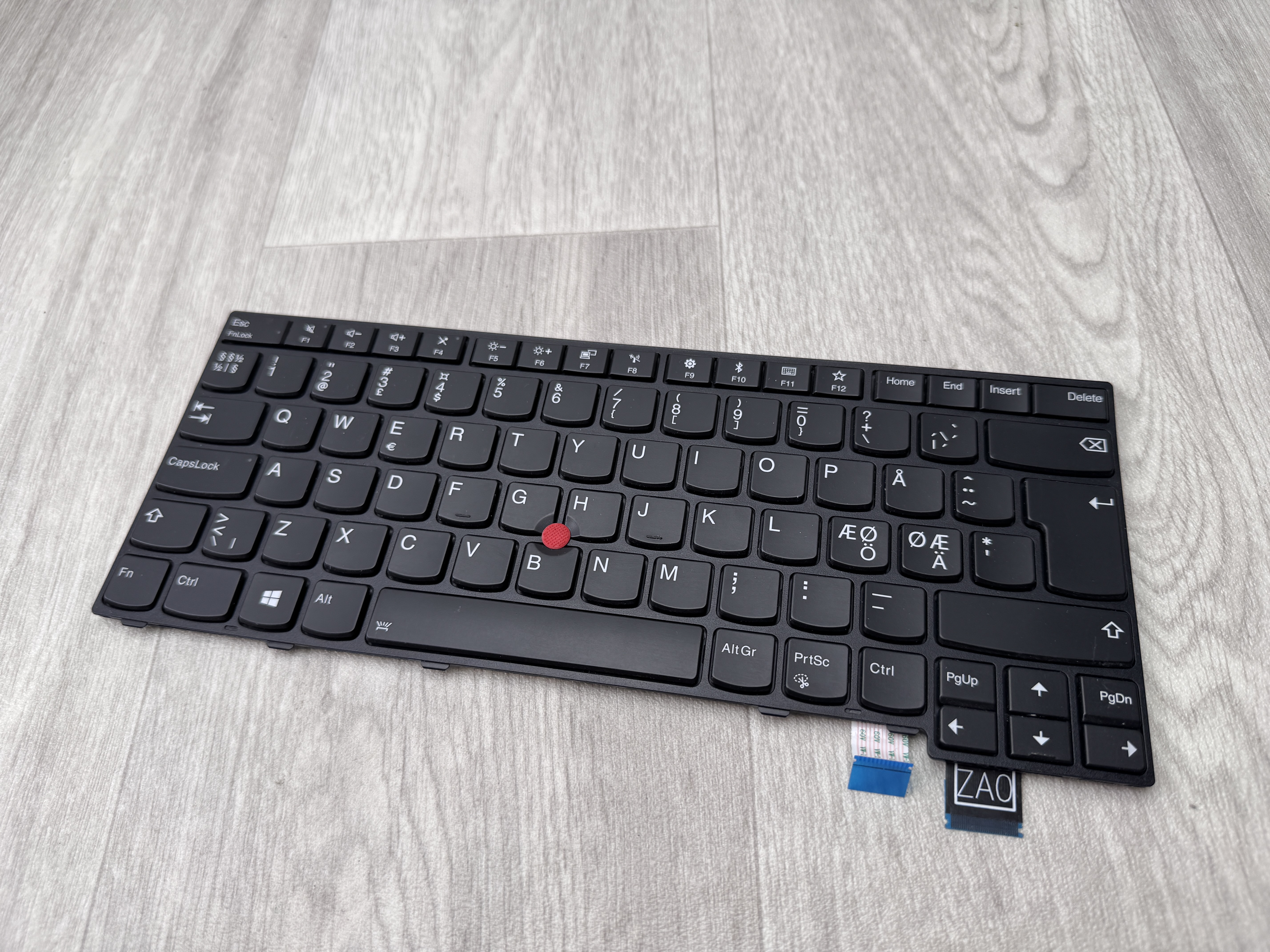 Original Lenovo  Nordic Keyboard ThinkPad 13 Gen2 T460S T460P T470S T470P Tangentbord FRU 01EN763