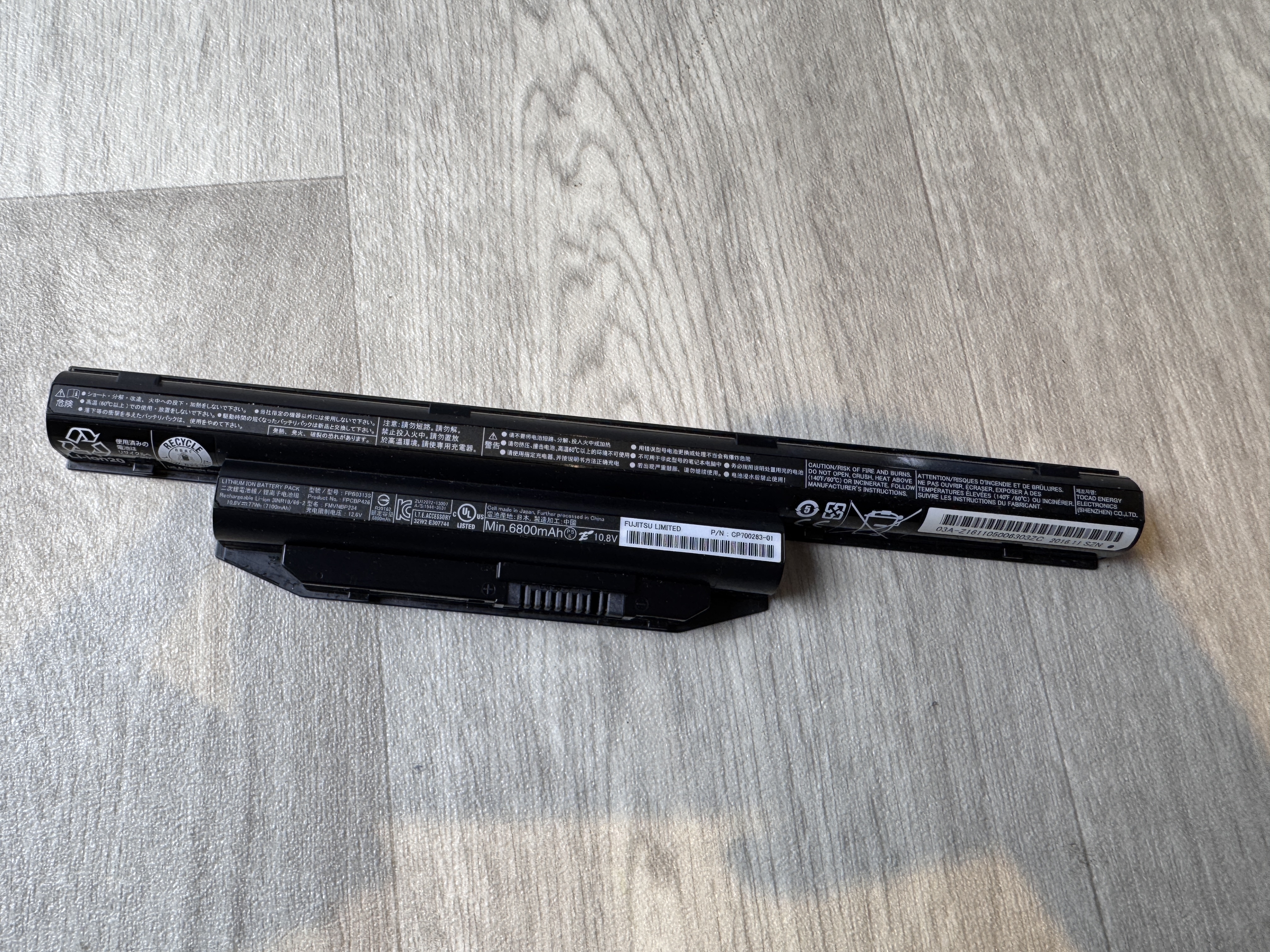 Original Batteri till Fujitsu Lifebook S935 S936 S904 A553 FPCBP426 FPB0313S