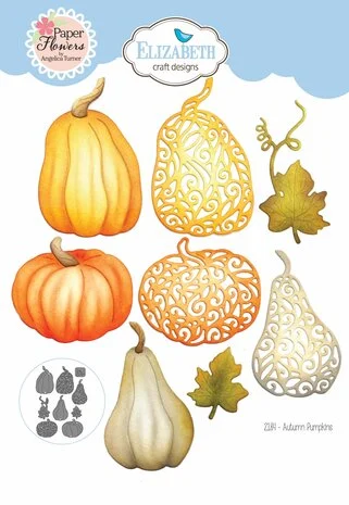 Autumn Harvest Dies Autumn Pumpkins 