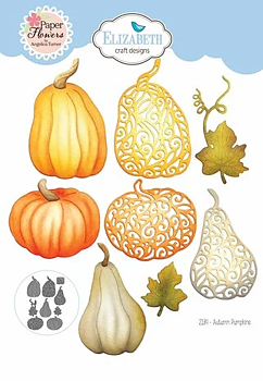 Autumn Harvest Dies Autumn Pumpkins 
