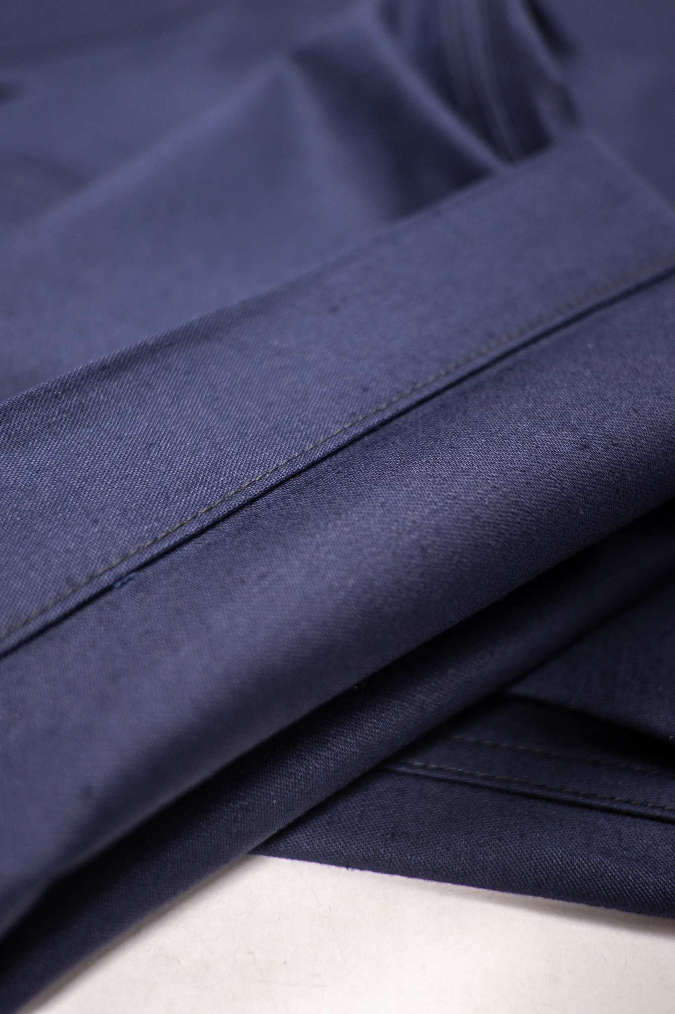 Denime - Back Satin Baker Pants Navy - 10