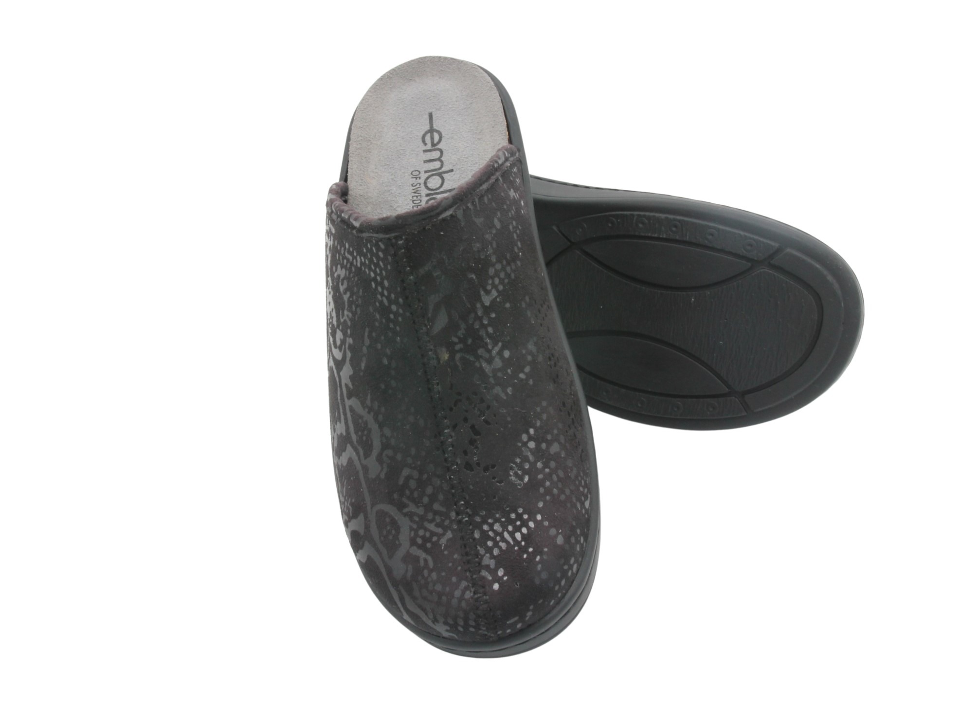 Damtoffel Svart Elastisk-Ergoflex - 3