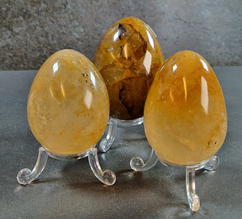 Golden Healer Kvarts Ägg