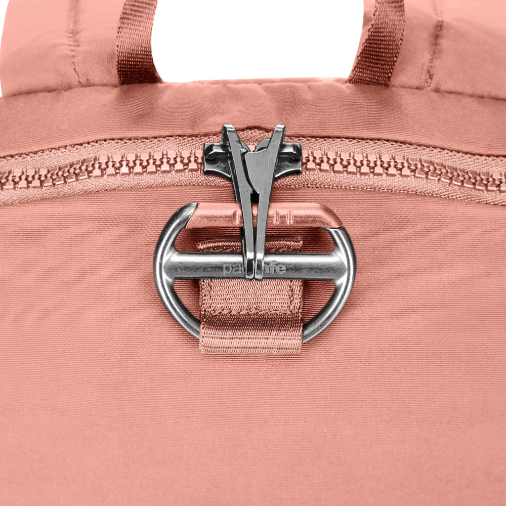Stöldsäker väska - PACSAFE Citysafe CX Petite Backpack Rose - 7