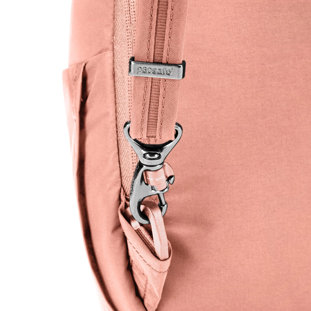 Stöldsäker väska - PACSAFE Citysafe CX Petite Backpack Rose - 6