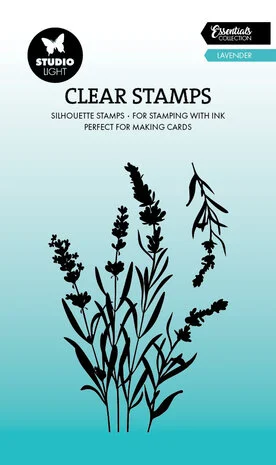 Lavender Essentials Clear Stamp
