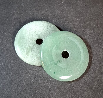 Grön Aventurin Donut  / Pi-stone