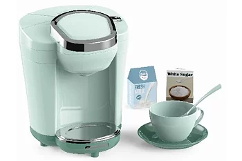 My little Home Toy Electronic Espresso machine with coffee cup and accessories