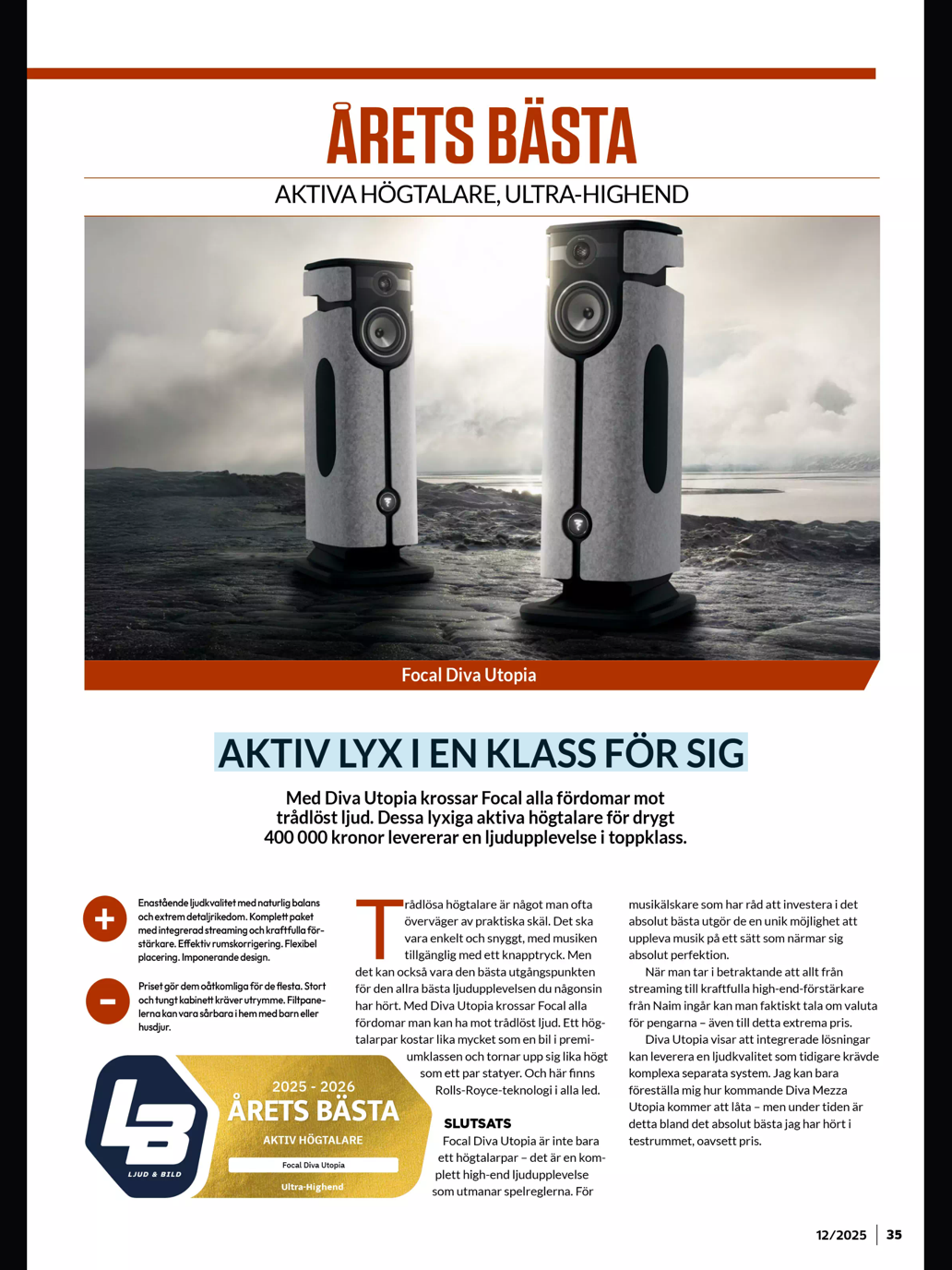 Focal Diva Utopia - 2
