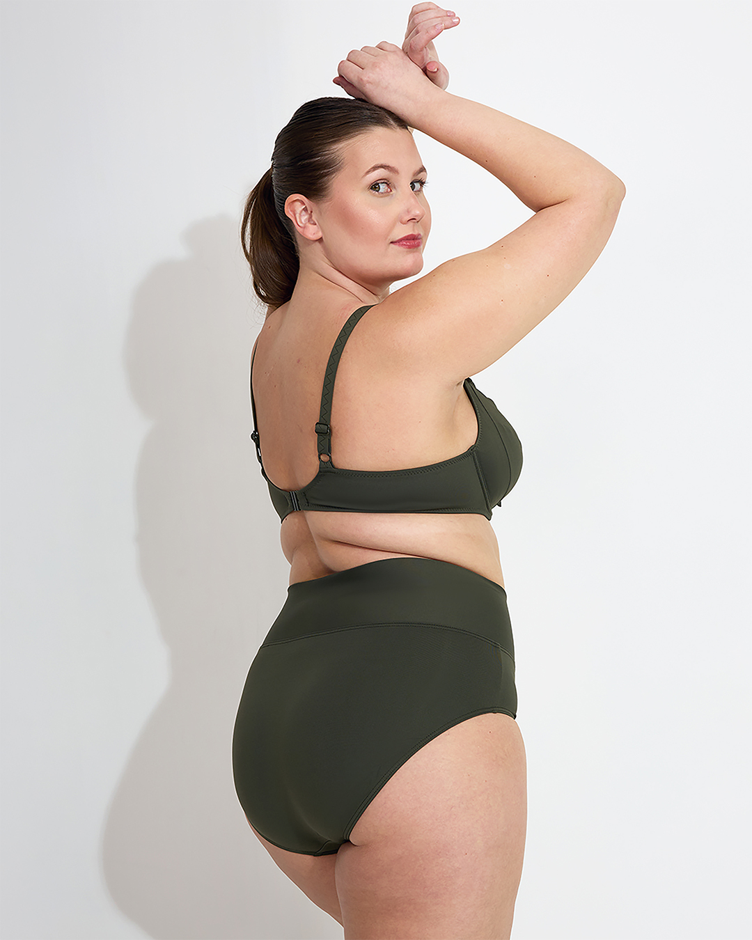 Saltabad Fold Down Bikini Bottoms Avocado - 4