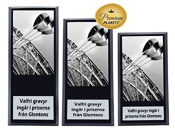 Träplakett premium- Dart