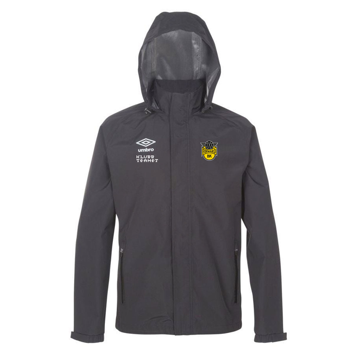 Umbro Rain Jacket Jr (BK Forward)