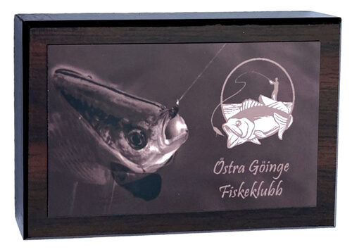Klubbplakett Fiske