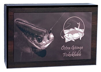 Klubbplakett Fiske