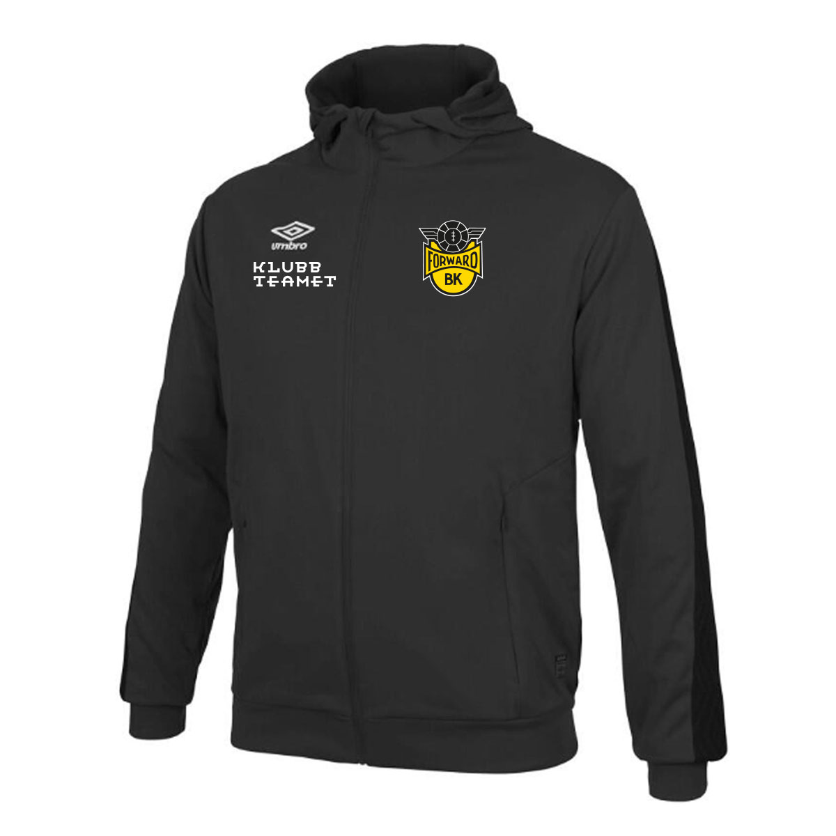 Umbro Flex Full Zip Hood Sr (BK Forward)