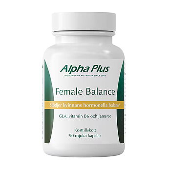 Female Balance Alpha Plus A+ 200 mg GLA - 90 mjuka kapslar