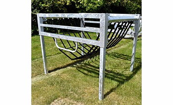 165x135cm max bal stl.120x160cm max bal vikt 1200kg galvad, för nöt och häst