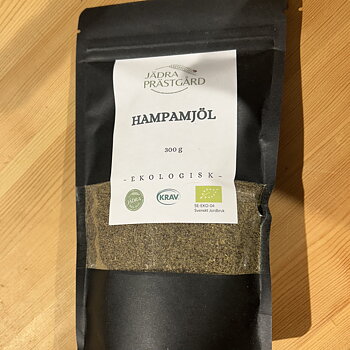 Hampfrömjöl 300 g, Jädra Prästgård