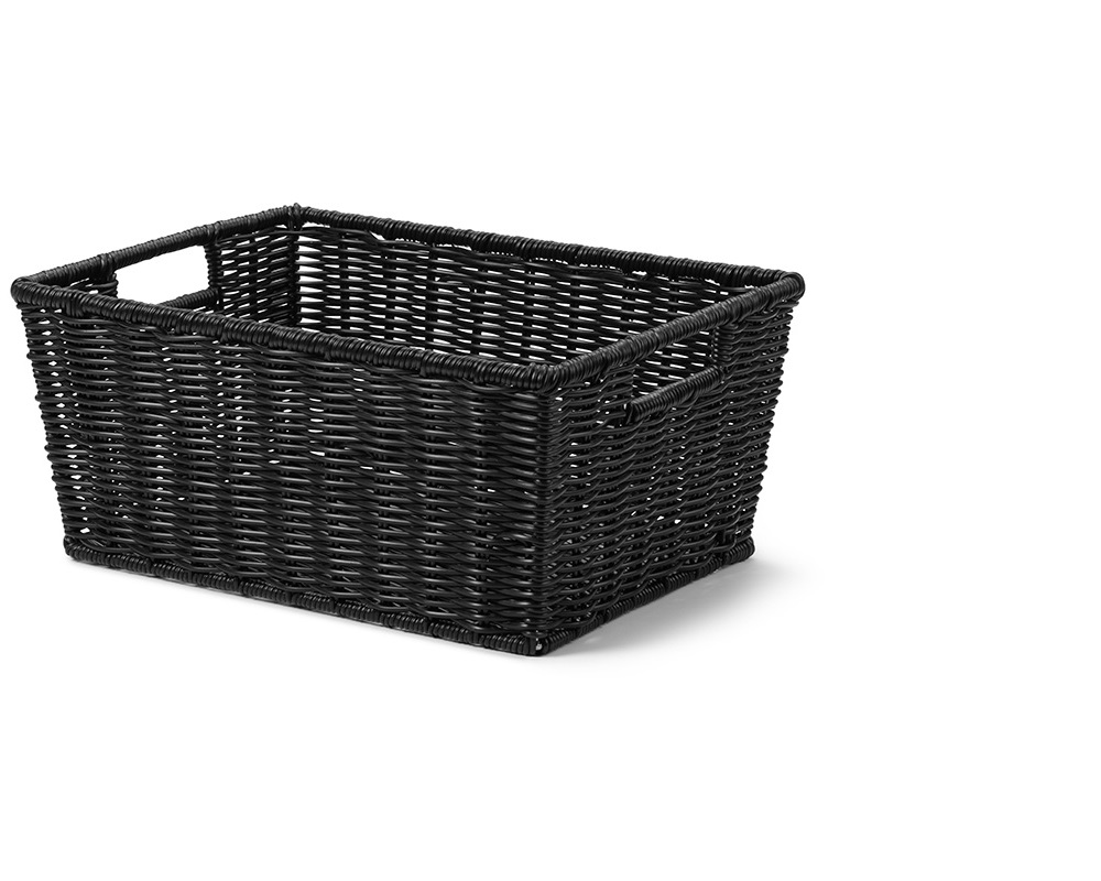 Brödkorg i Svart Polypropylene - 11