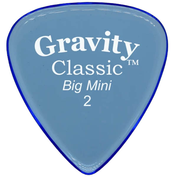 Gravity Picks GCLB2M – Classics Big Mini 2.0 mm Master Finish