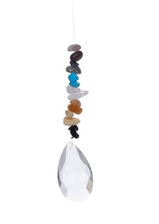 Ädelsten solfångare Chakra Prisma shabby chic lantlig stil