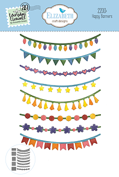 Elizabeth - Happy Banners - set Dies