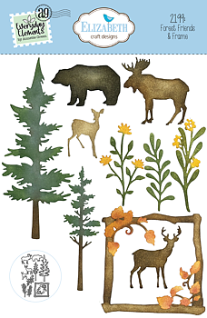 Elizabeth - Forest Friends & Frame - Dies