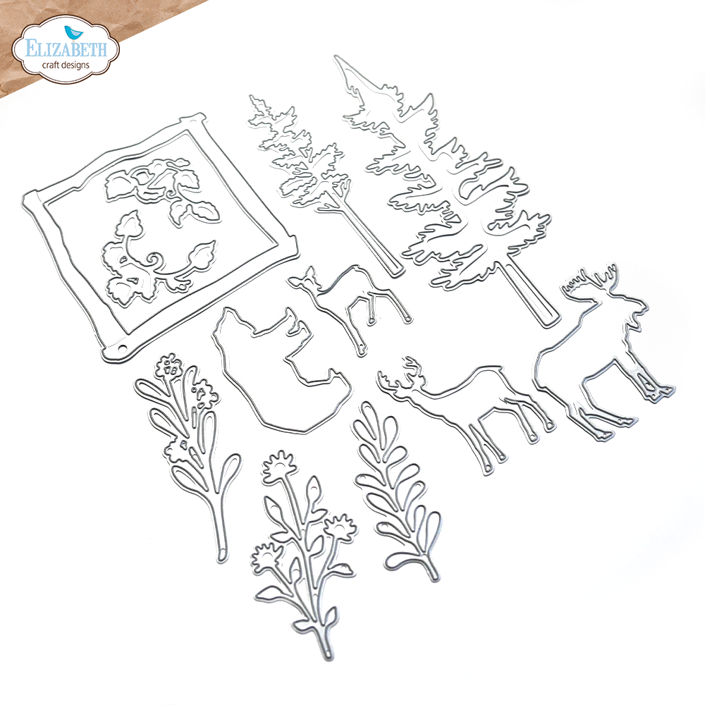 Elizabeth - Forest Friends & Frame - Dies - 2
