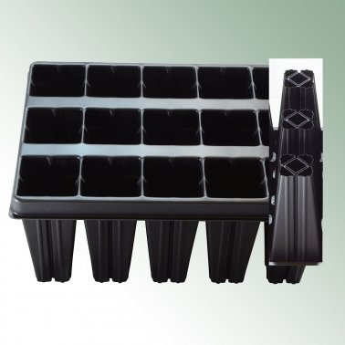 Plantbrätte - 15 celler - Quickpot