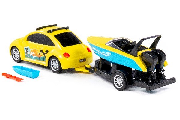Polesie Auto ja vene perävaunussa - 4