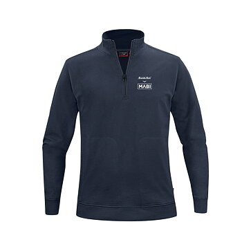 Crew neck halfzip unisex