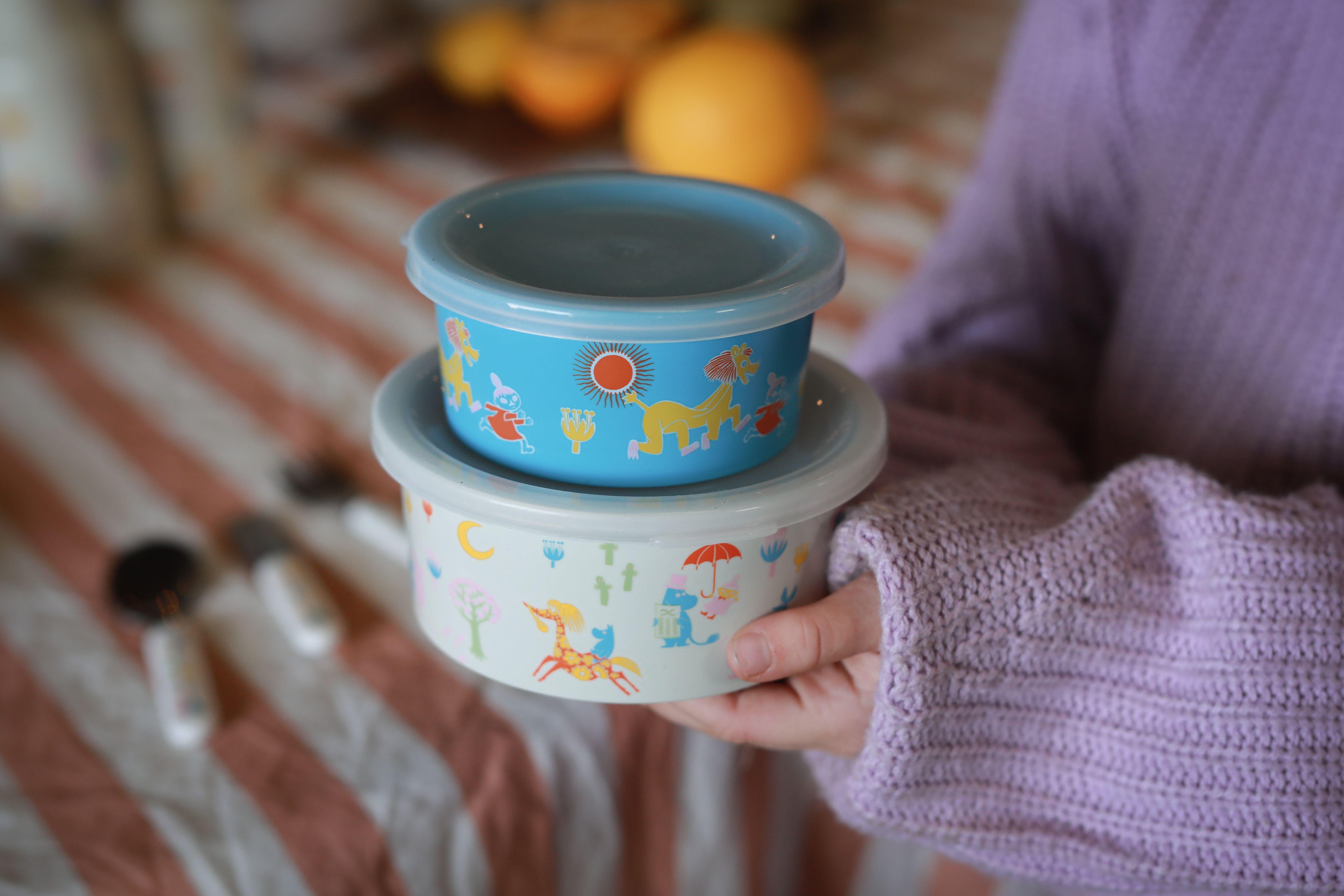 Mumin Snackbox 2 -Pack - Moomin 80 - 2