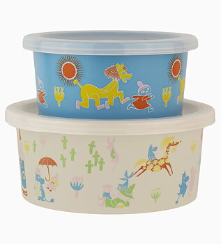 Mumin Snackbox 2 -Pack - Moomin 80