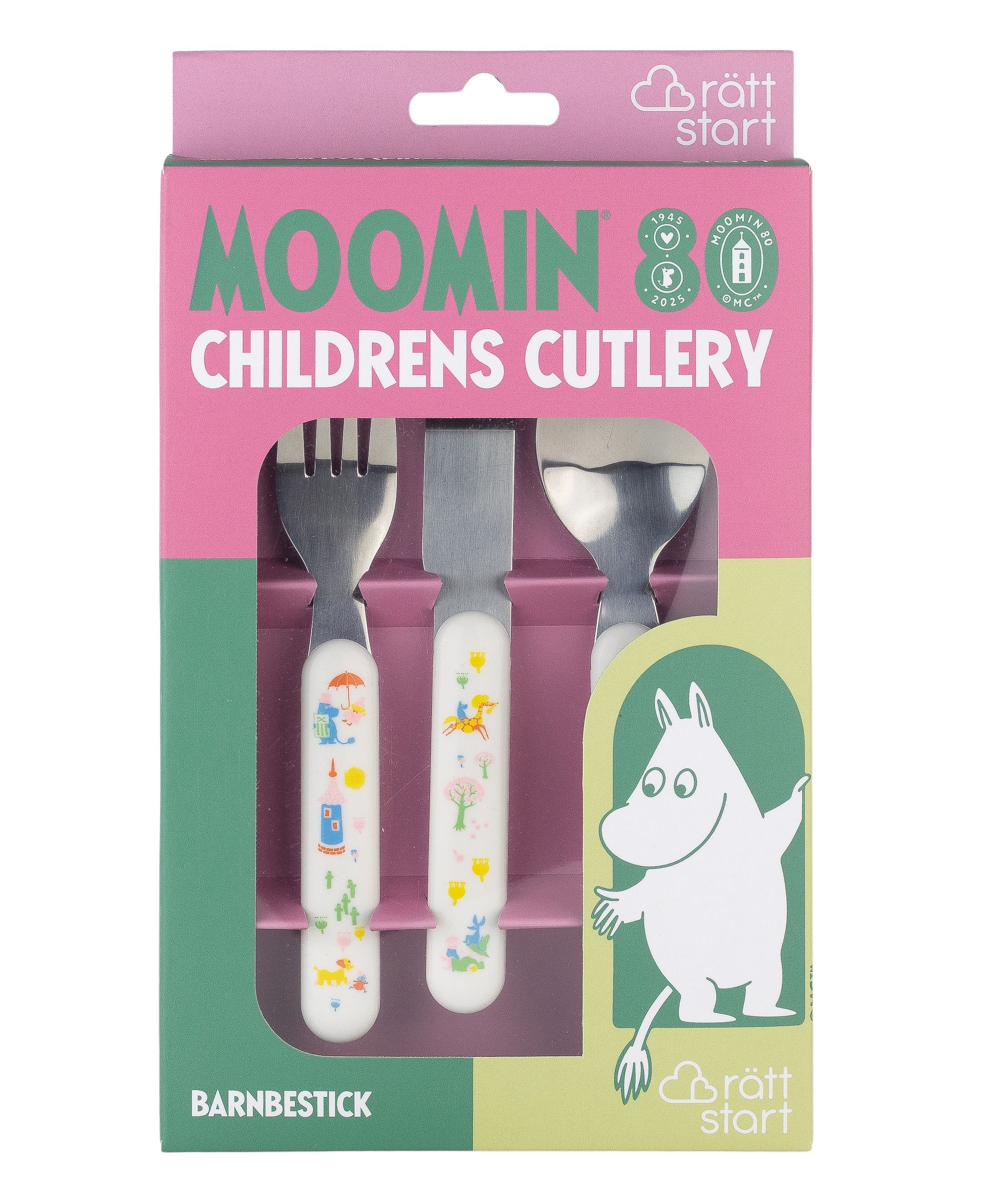 Mumin Barnbestick 3-pack - Moomin 80
