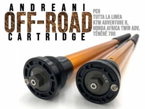 Andreani Misano Rally Race Honda XL 750 Transalp (High + 30mm) / 2023- / Justerbar Cartridge Kit - 4