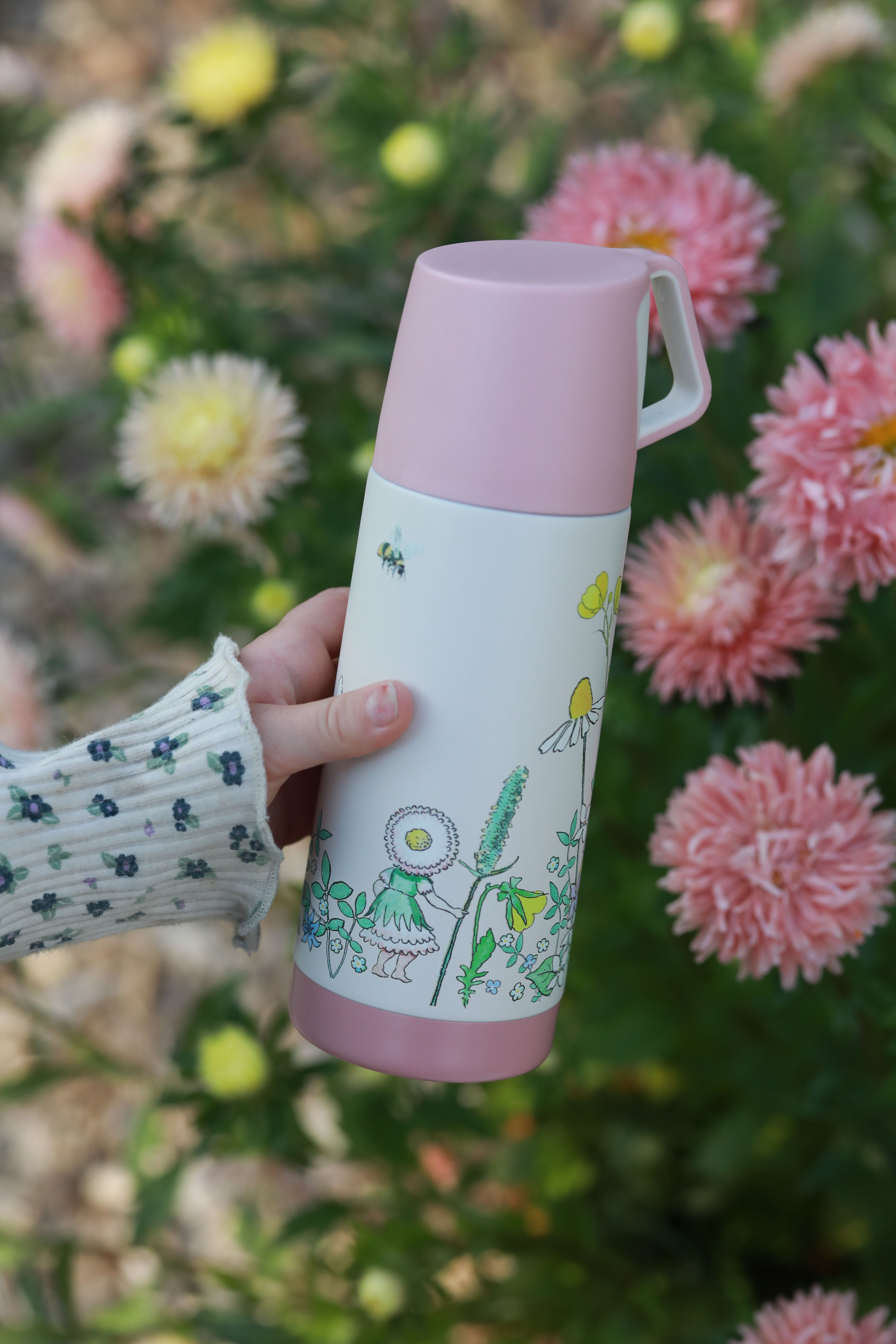 Elsa Beskow Termos 350 ml - Blomsterfesten  - 4