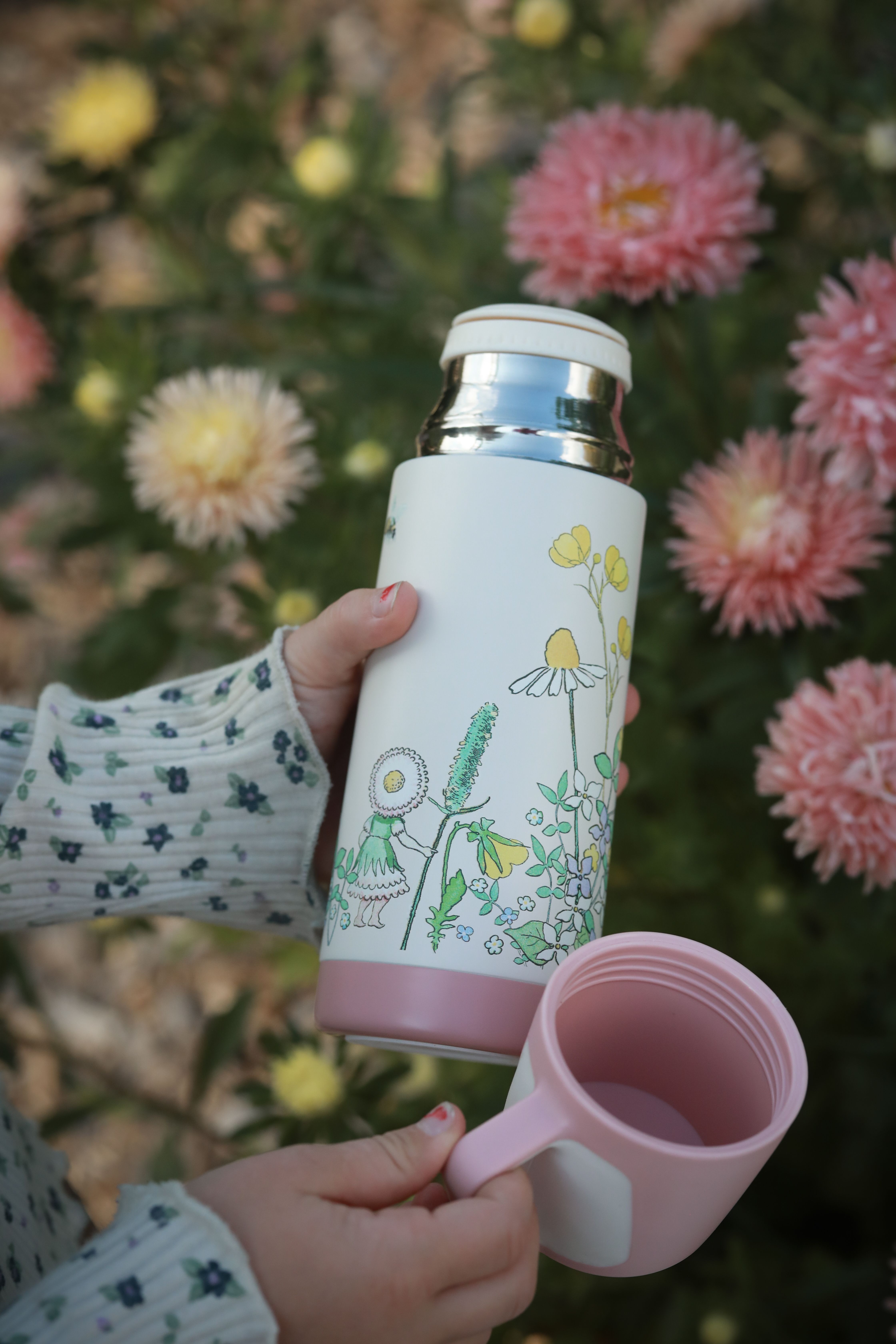 Elsa Beskow Termos 350 ml - Blomsterfesten 