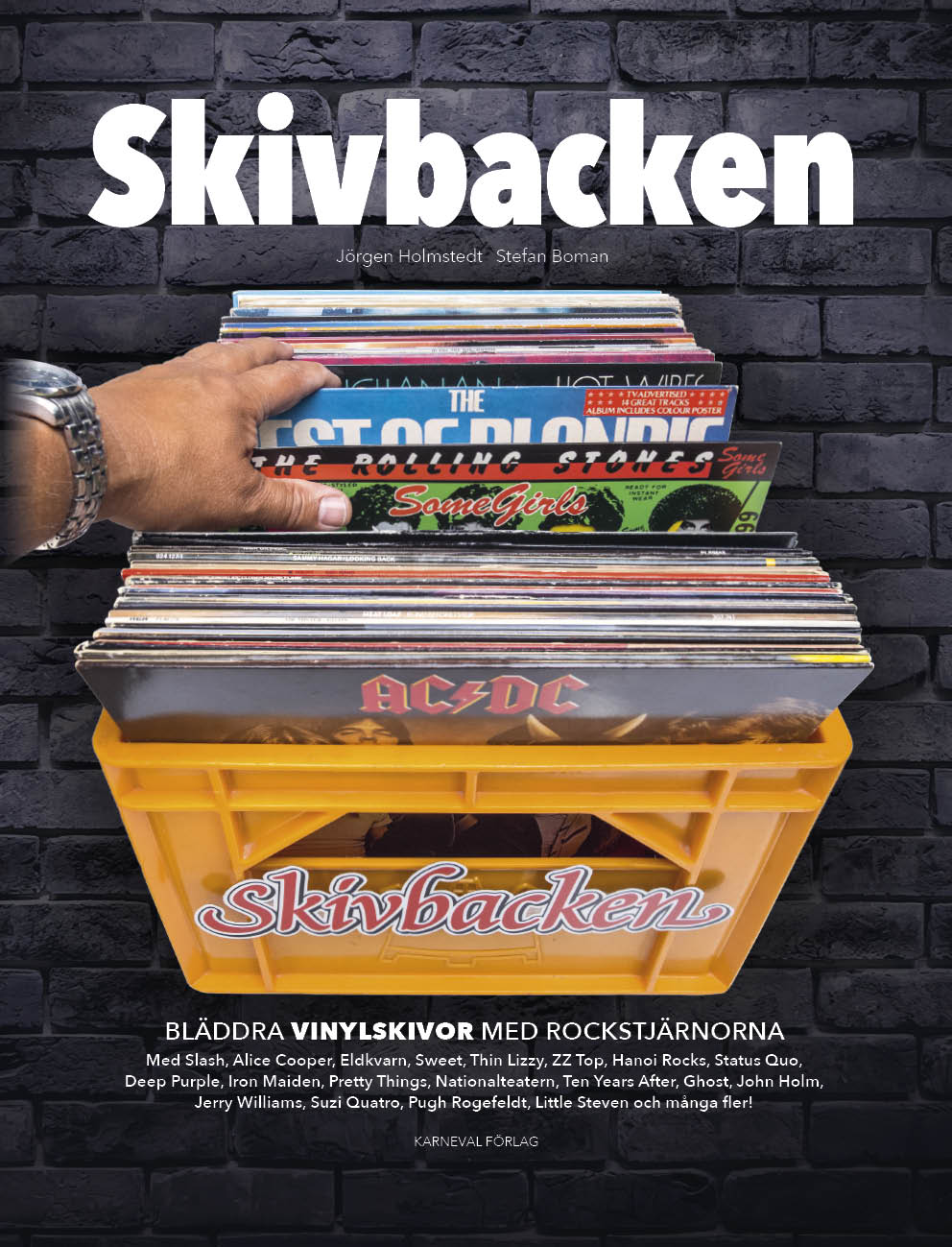 Skivbacken - bläddra vinylskivor med rockstjärnorna
