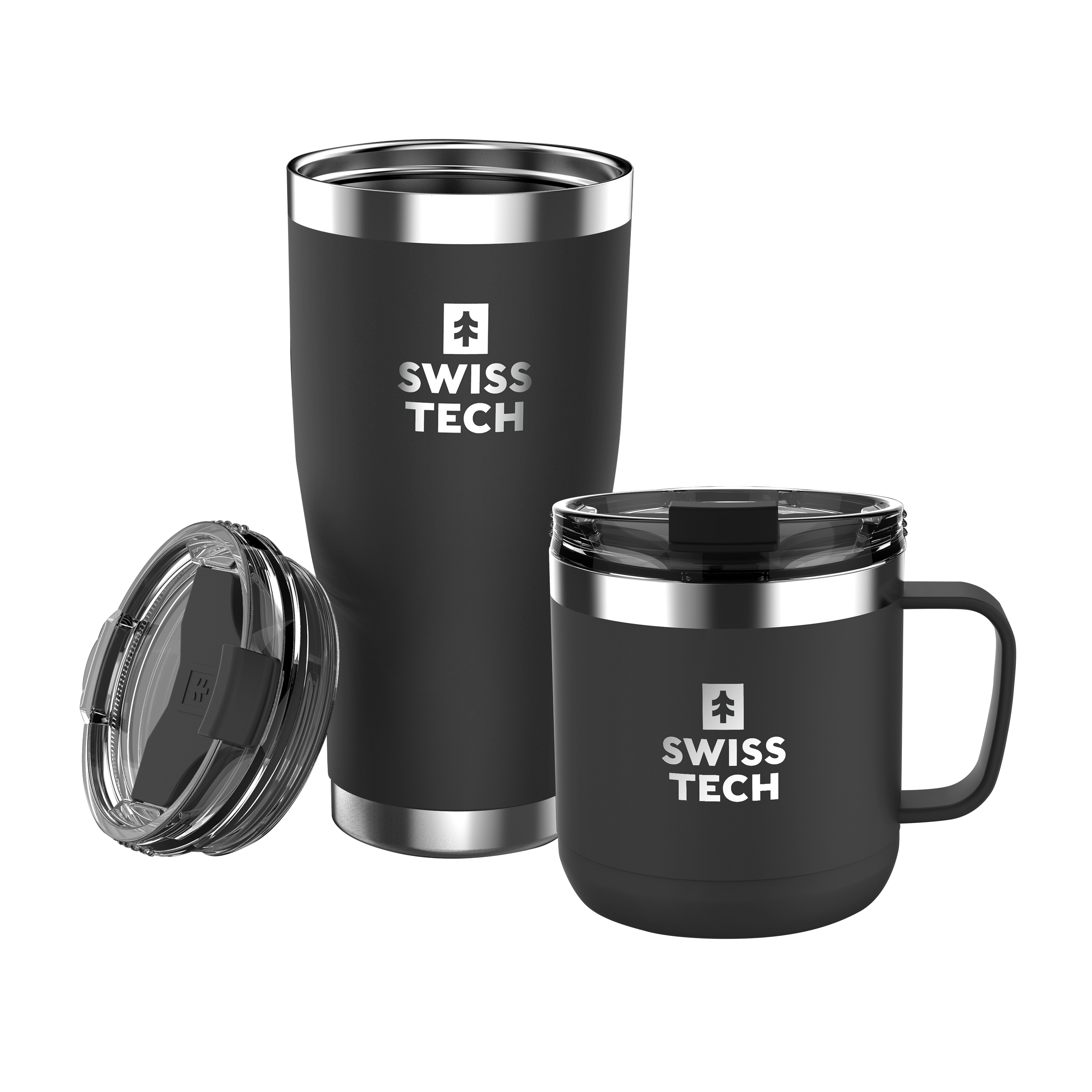 SwissTech set med Termomugg & Kopp ST001185