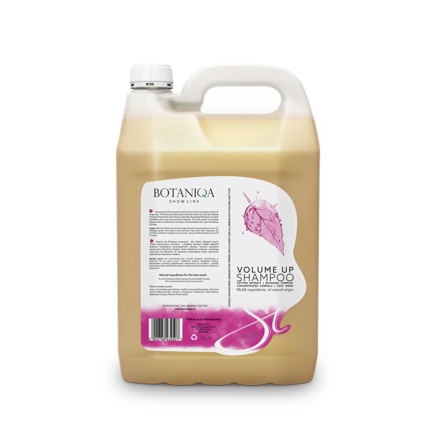 Botaniqa Volume Up Shampoo, 4 liter