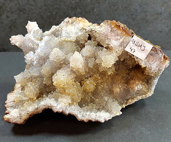 Andekvarts Geode Kluster  - AA kvalitet - #47