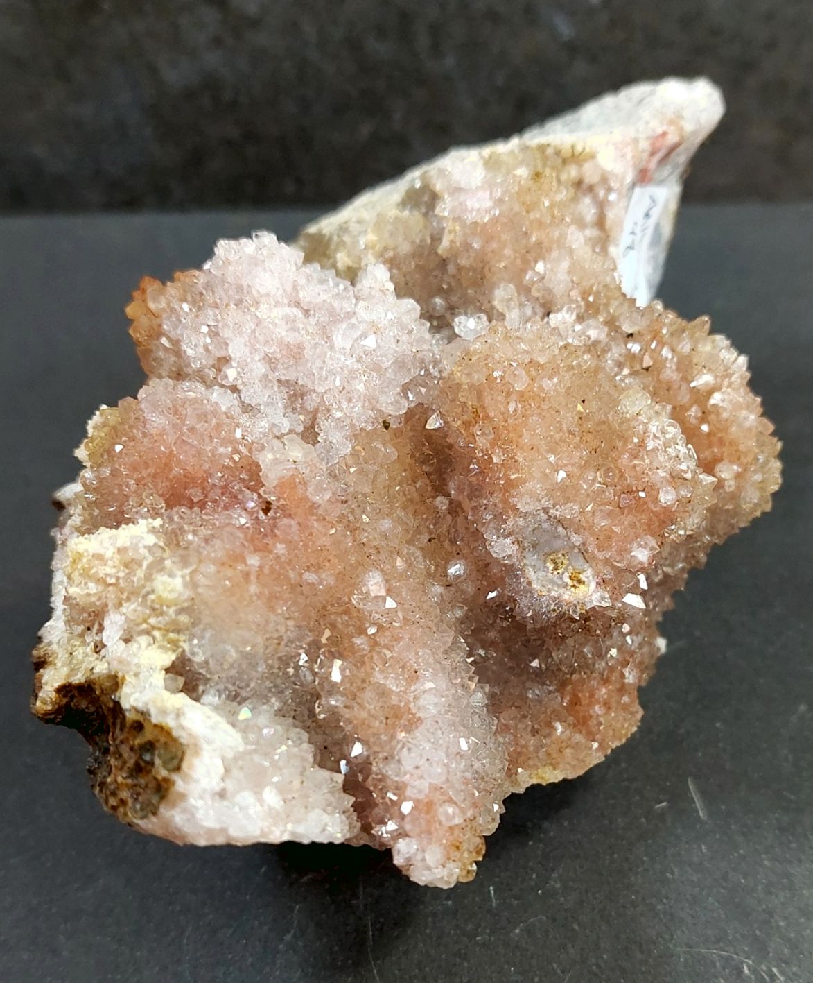 Andekvarts Geode Kluster  - AA kvalitet - #48 - 2