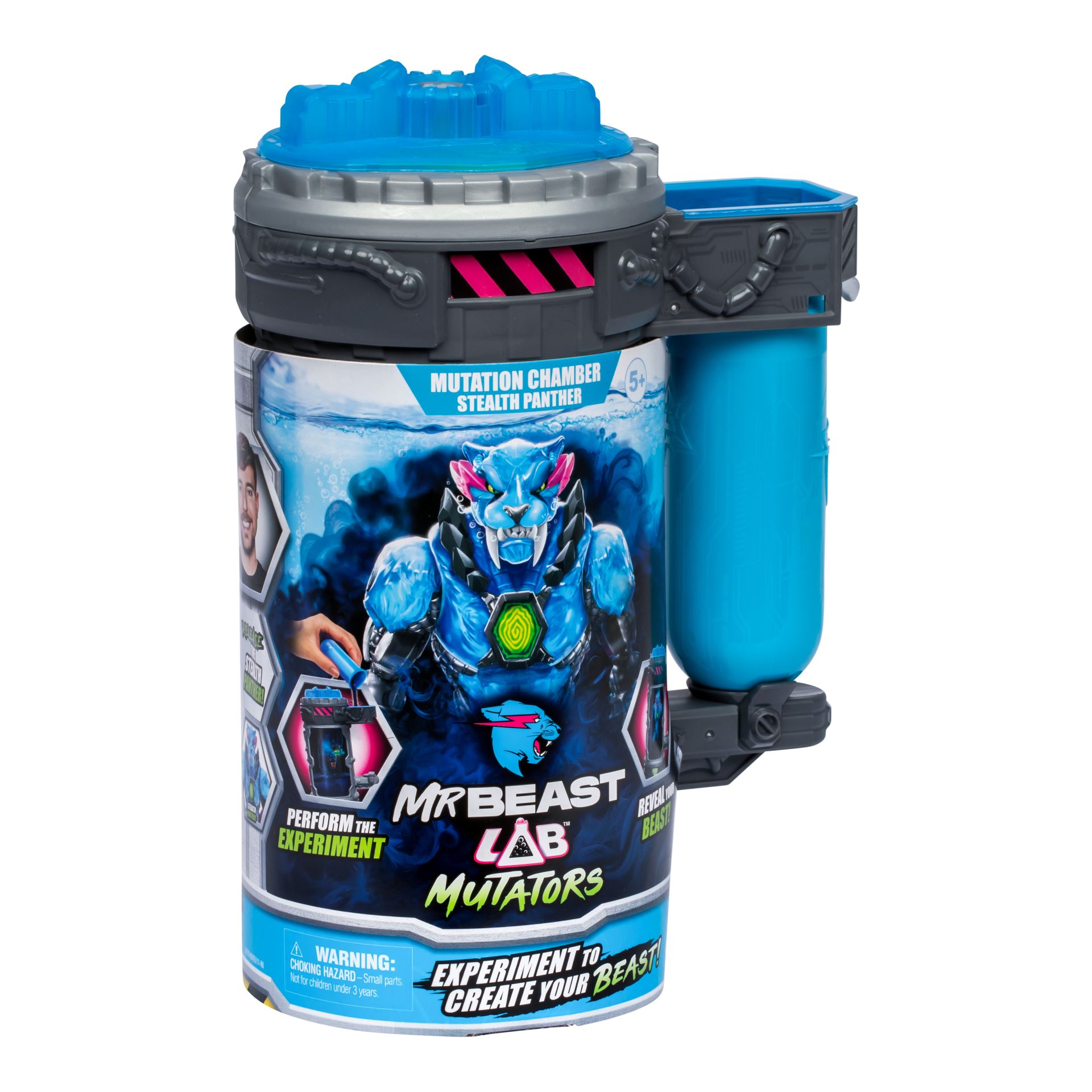 MrBeast Lab! Mutant actionfigur! Stealth Panther - 12