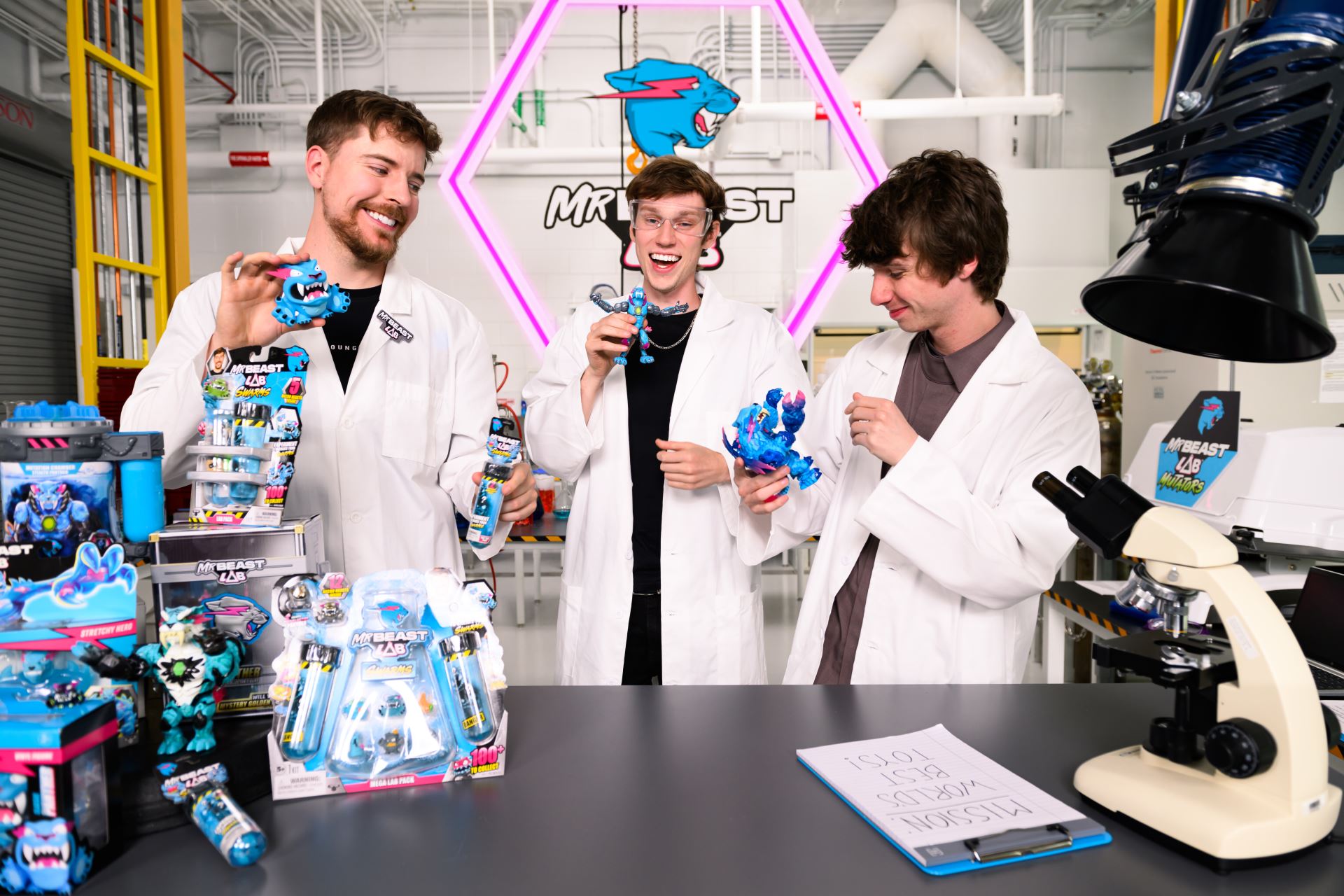 MrBeast Lab! Mutant actionfigur! Stealth Panther - 14