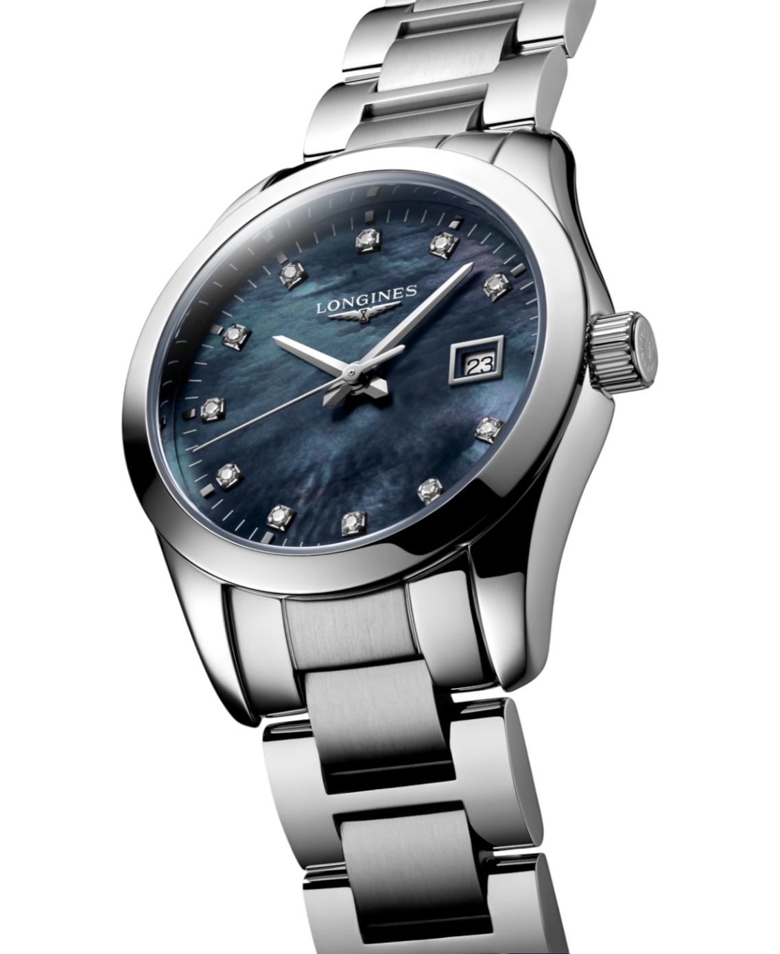 L2.286.48.8.6 Longines Conquest Classic 29,5 svart pärlemor