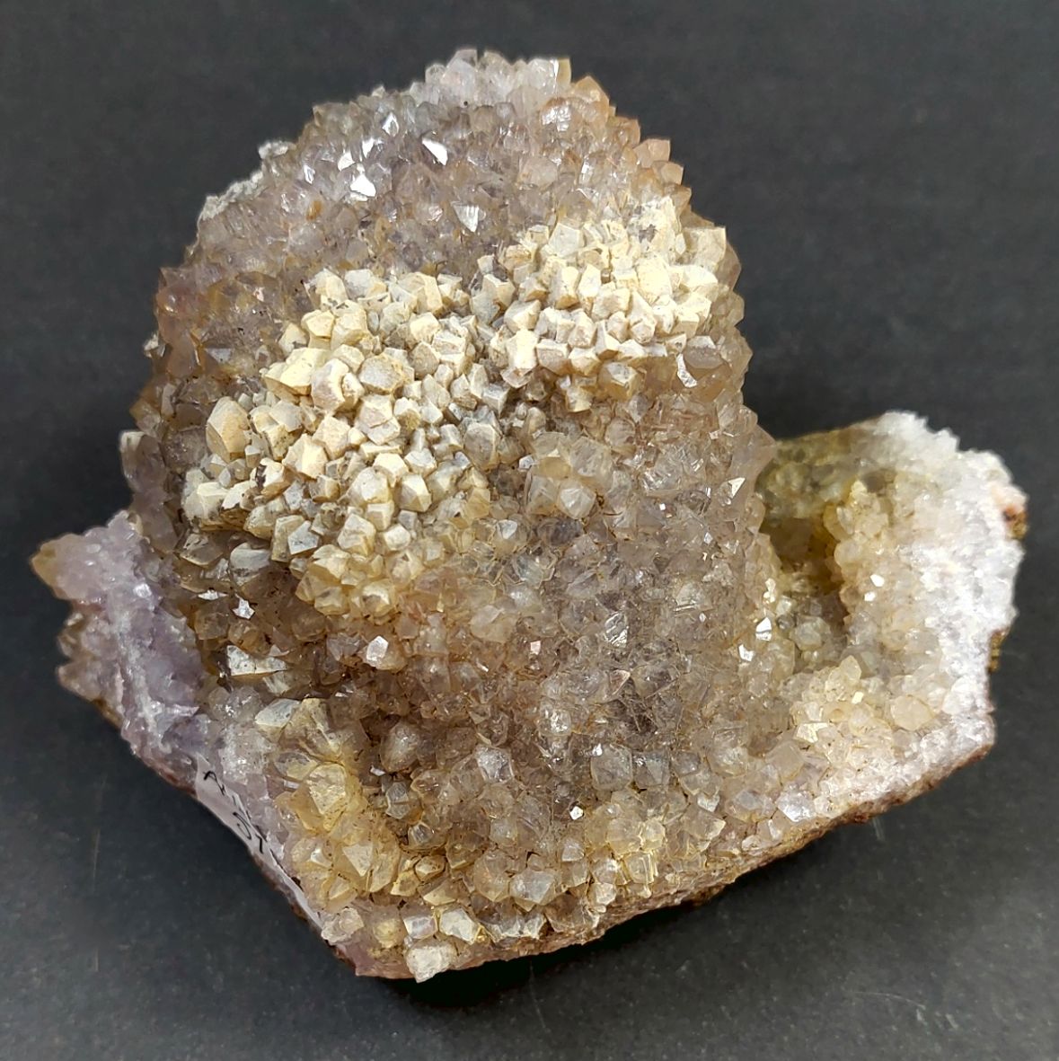 Andekvarts Geode Kluster  - AA kvalitet - #51 - 2