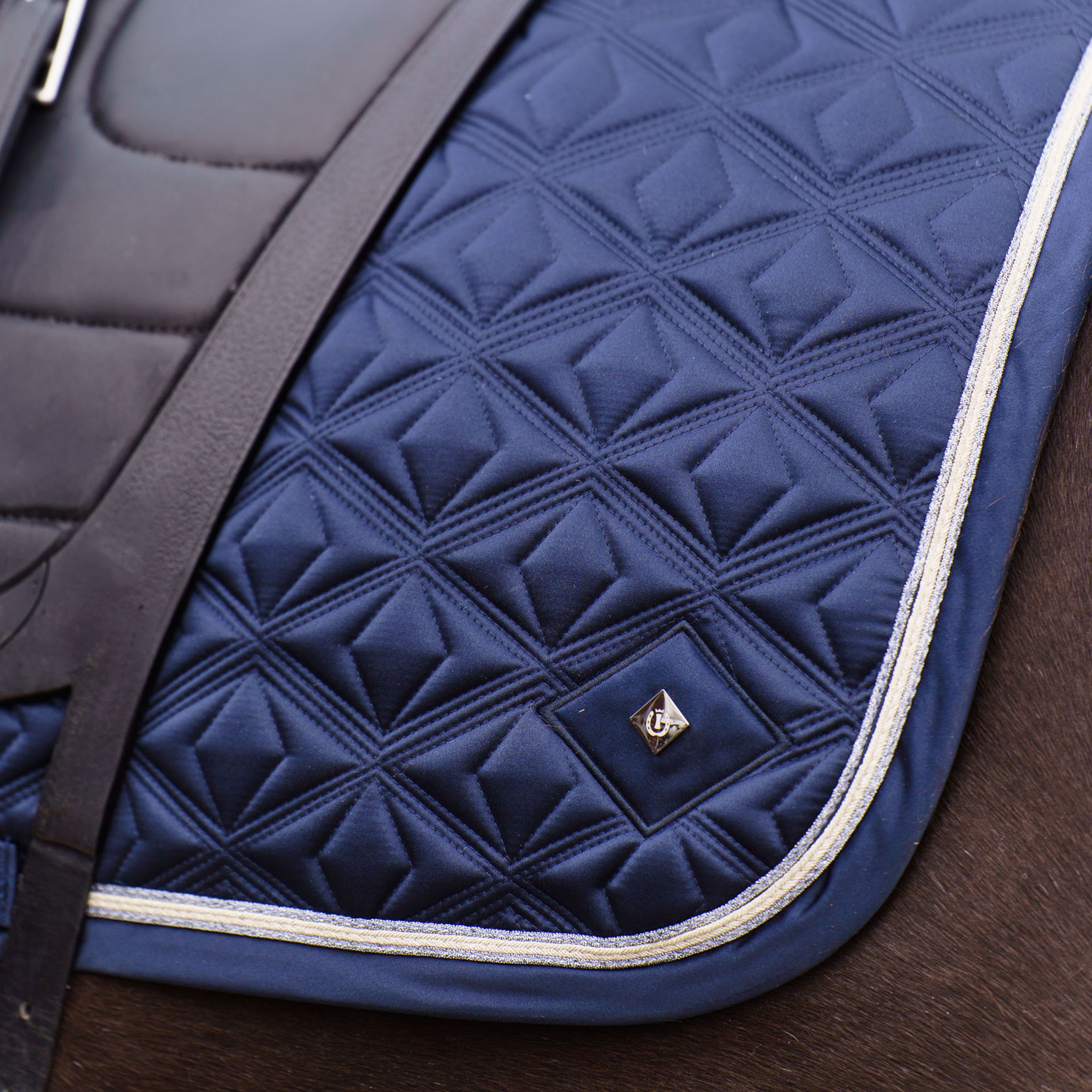 Imperial Riding Saddle Pad Lenny, Dressage - Navy - 3